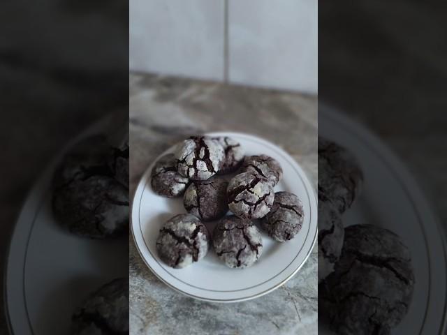 Печенье с трещинками #рецепты #выпечка #новыйрецепт #вкуснопростоибюджетно #shorts