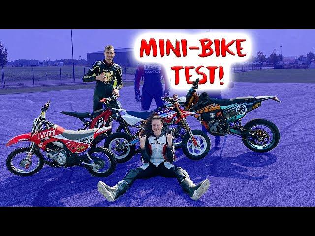 Ich teste die geilsten Mini Motorräder! | Pitbike, Mini Cross, Elektro Cross und Supermoto