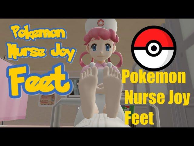 Nurse Joy Pokemon Feet Smelly Feet Pokémon: Let's Go, Pikachu! / Eevee! Nurse Feet [3DFeetSoles]