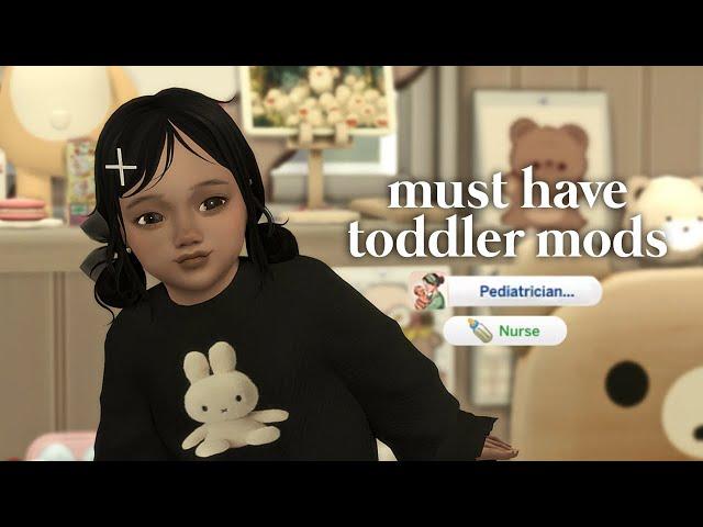 25+ must have toddler mods for better & realistic gameplay  | the sims 4