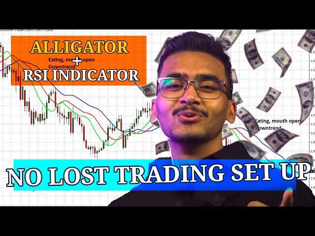 Expert Option Strategy | ALLIGATOR + RSI INDICATOR Strategy | NO LOST TRADING SET UP