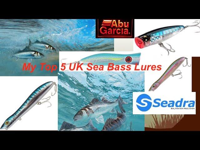 My Top 5 Bass Lures for UK Sea Angling