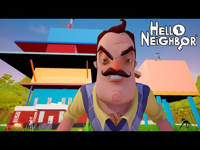 ШОУ ПРИВЕТ СОСЕД!ОГРОМНЫЙ ДОМИК СОСЕДА В ЛЕСУ!HELLO NEIGHBOR MOD KIT ПРОХОЖДЕНИЕ!ИГРА ПРО СОСЕДА МОД