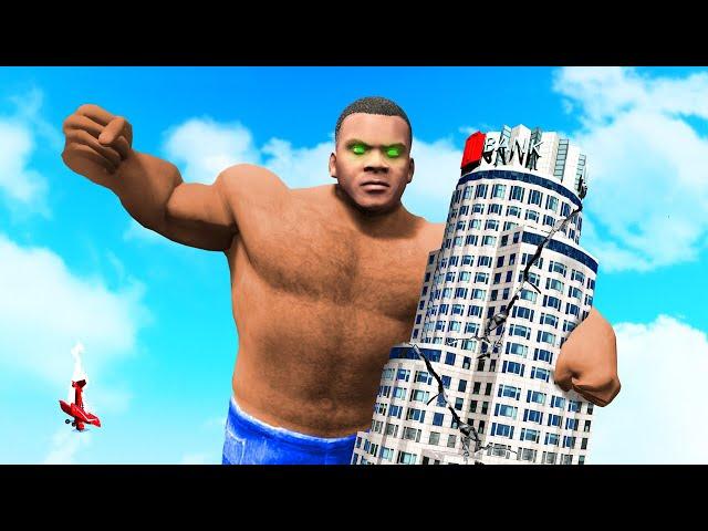 FRANKLIN is WORLDS STRONGEST MAN in GTA 5!