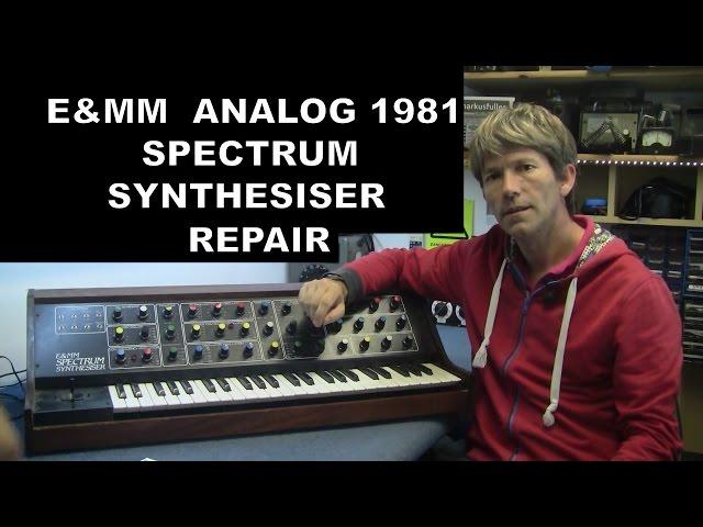 MF#36 Vintage analog Synthesizer 1981 E&MM Spectrum Repair