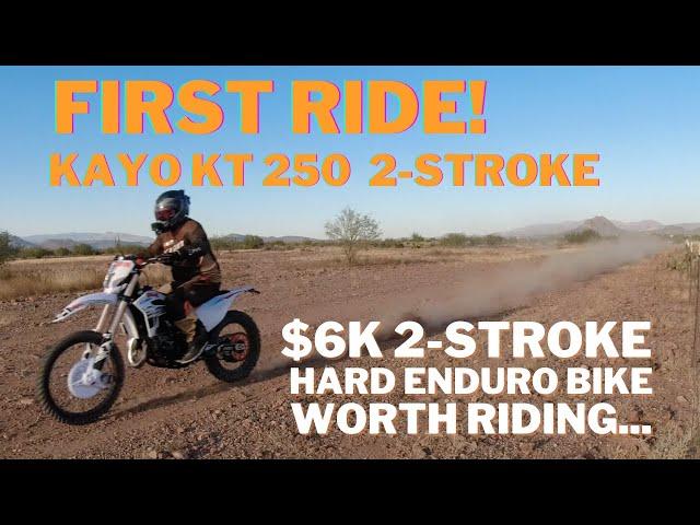 Kayo KT 250 2-Stroke Ride Review | Sub $6k Enduro Motorcycle