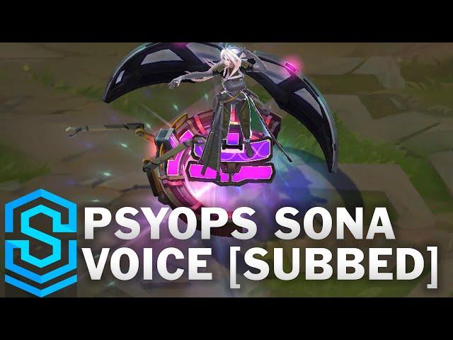 Voice - PsyOps Sona [SUBBED] - English