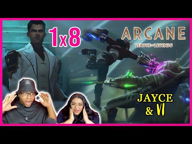 VI y JAYCE se unen CONTRA SILCO | ARCANE de League Of Legends Cap 8 | REACCION