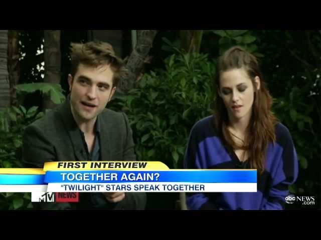 Kristen Stewart, Robert Pattinson Entertainment Tonight Interview; 'Twilight' Stars on Sequel