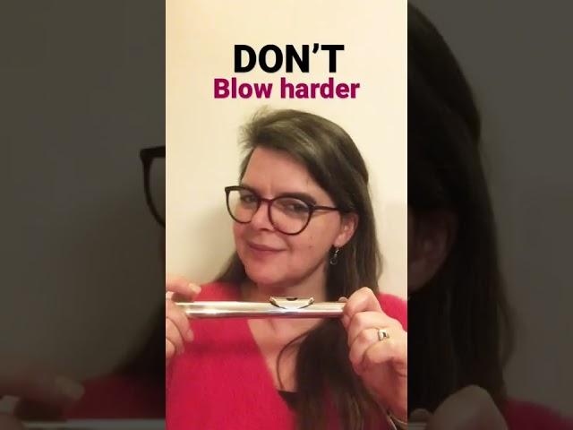 HIGH NOTES. The do’s and don’ts - Flute technique.   #learnflute