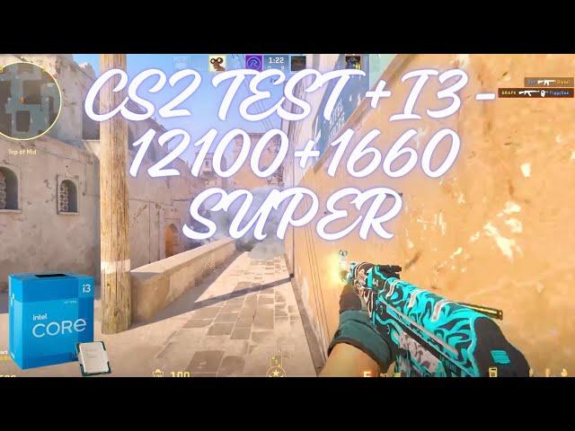 i3-12100F and GTX 1660 super in Counter-Strike 2 || BEST BUDGET GAMING PC OF 2024