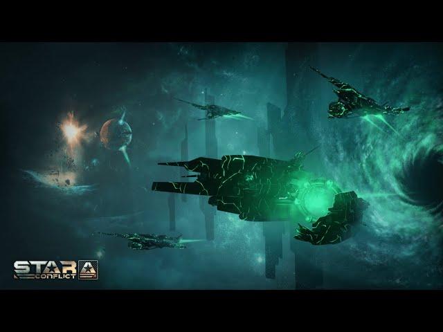 Основы игрового мира Star Conflict Кристаллиды и война с Бионами