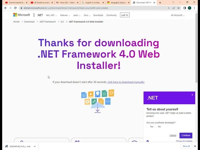 How to install Net Framework 4.0 software on your computer