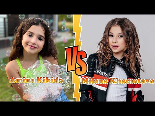 Amina Kikido VS Milana Khametova Transformation  New Stars From Baby To 2023