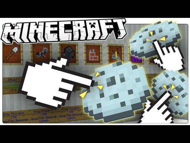 Minecraft | FROZEN COOKIE CLICKER | Custom Map