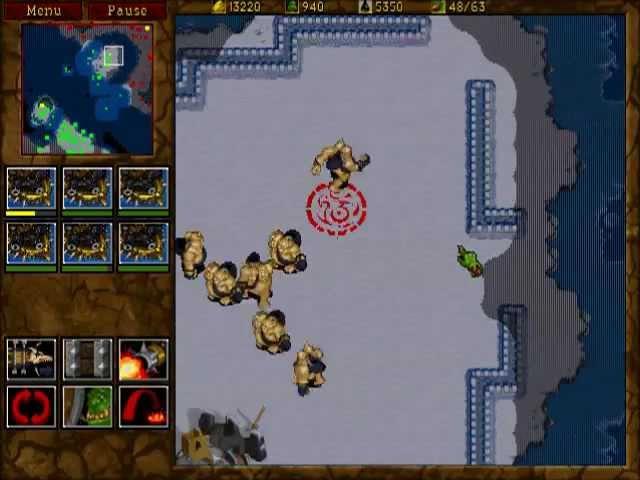 Warcraft 2: Tides of Darkness - Orc Campaign Gameplay - Mission 9