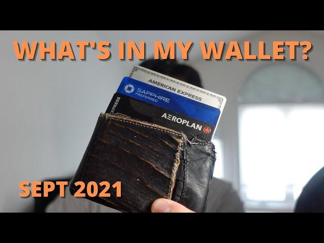 WHAT'S IN MY WALLET? (SEPT 2021) - How to Maximize Your Return on Spending