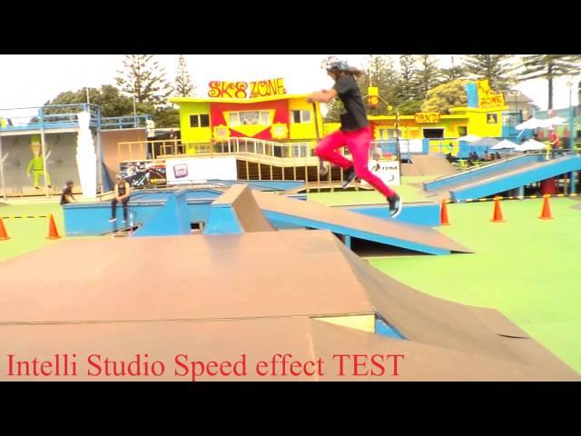 Intelli Studio Speed effect TEST