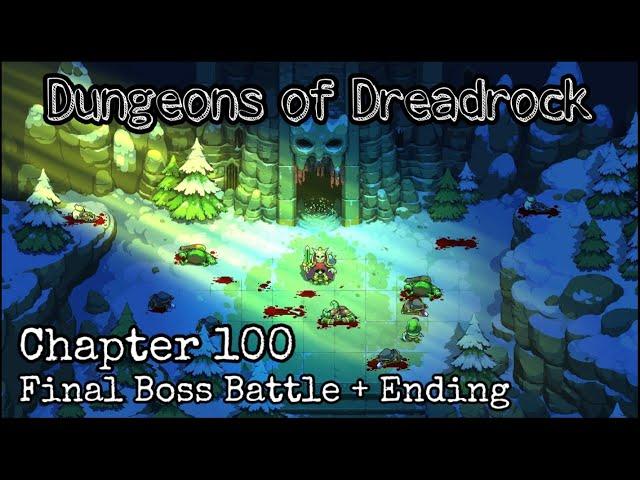 Dungeons of Dreadrock - Chapter 100 Final Boss Battle + Ending {Gameplay} (iOS)