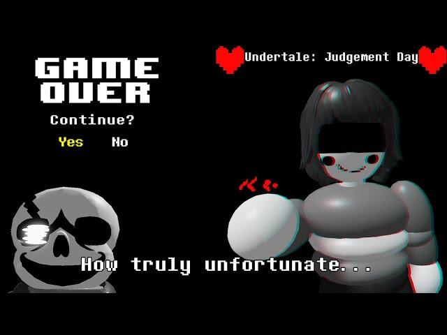 Undertale: Judgement Day NMD Chara and Last Breath Sans Gameplay