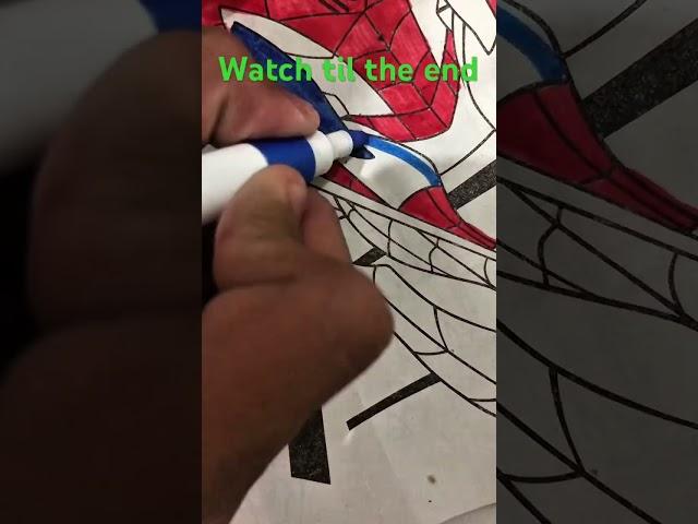 Coloring, But it’s Spectacular Spider-Man️