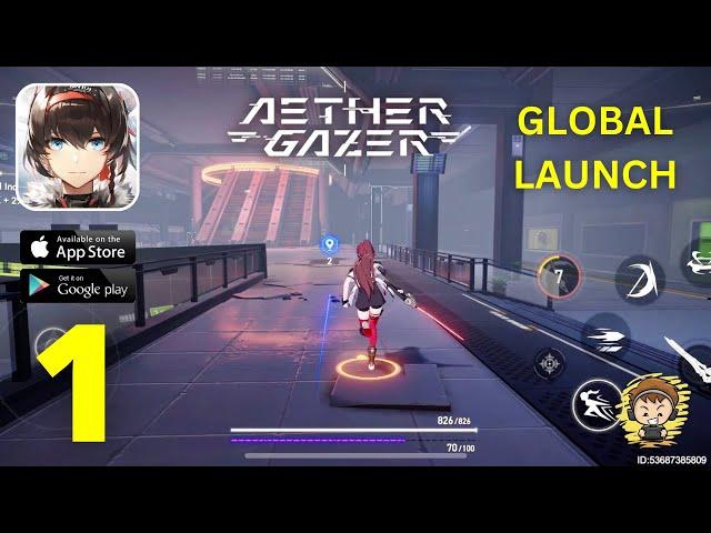 Aether Gazer Gameplay - Official Launch- ENG Version (Android iOS)