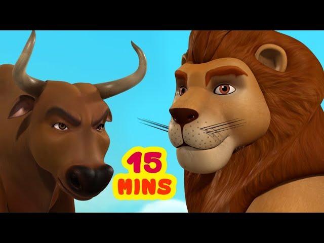 Divide and Rule Short Tales | Animal Stories for Children | Infobells