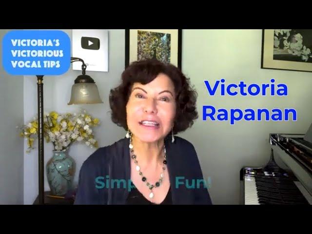 Healthy Vocal Technique - VICTORIA'S VICTORIOUS VOCAL TIPS!