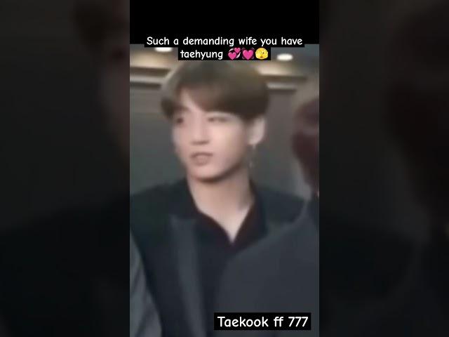 such a demanding wife you have taehyung#taekooklover#taekookisreal#taekookforever#taekookedit#trend