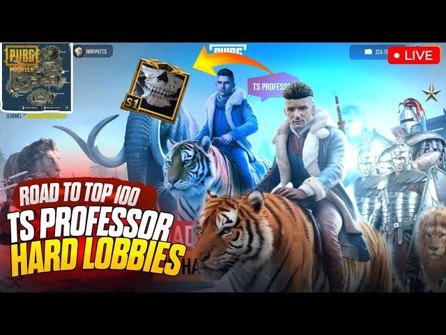 Lets Go For Top100 | TS Professor | PUBG MOBILE