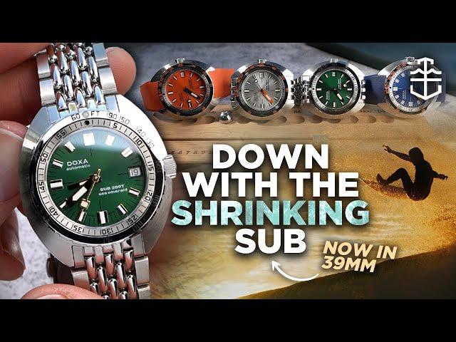 The new Doxa SUB 200T is leaner and greener