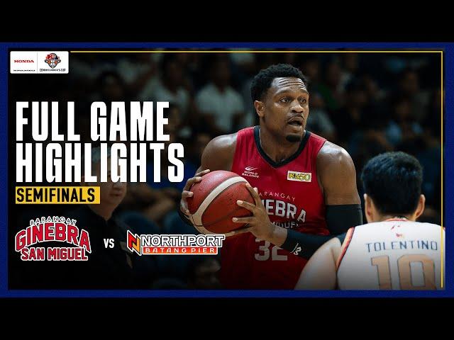 BRGY GINEBRA vs NORTHPORT SEMIS G5 | FULL GAME HIGHLIGHTS | PBA SEASON 49 COMMISSIONER'S CUP | MAR 7