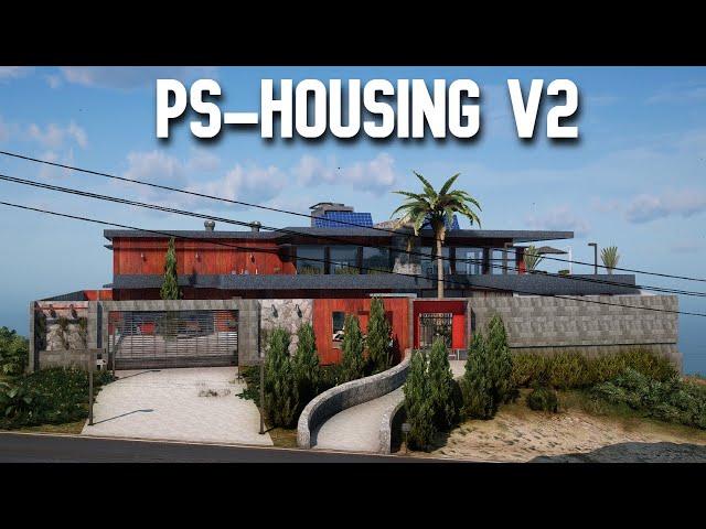 QB/QBX - FREE Housing Script | Ps-Housing V2 | FiveM Tutorial 2024