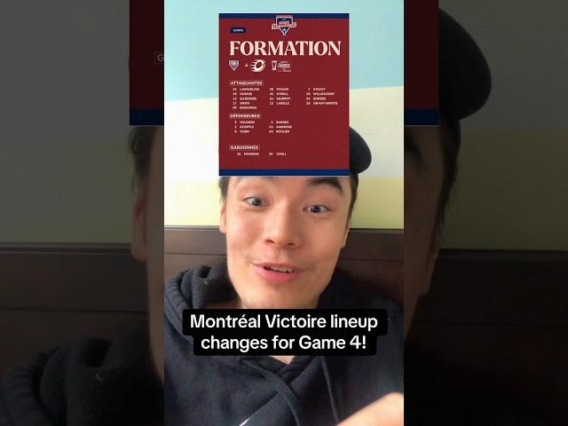 Could this be it for the Montréal Victoire? #PWHL #PWHLPlayoffs #MontrealVictoire