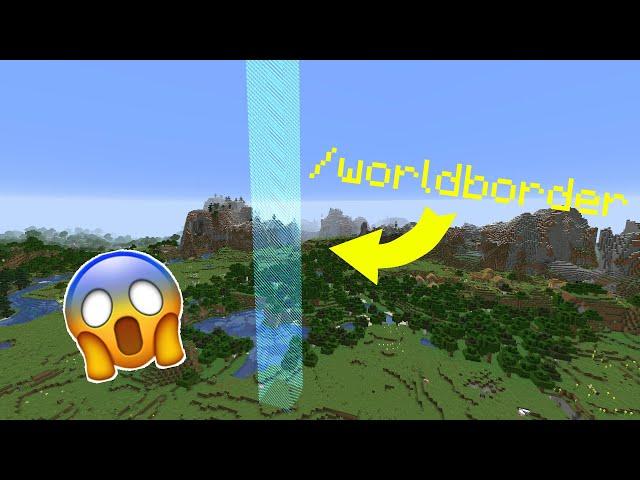 Граница мира майнкрафт. Команда /worldborder | Minecraft