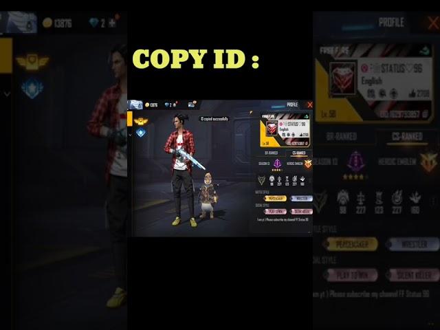 HOW TO HACK YOUR FRIEND ACCOUNT IN FREE FIRE||100% WORKING TRICK WITHOUT PASSWORD ||#shorts #viral