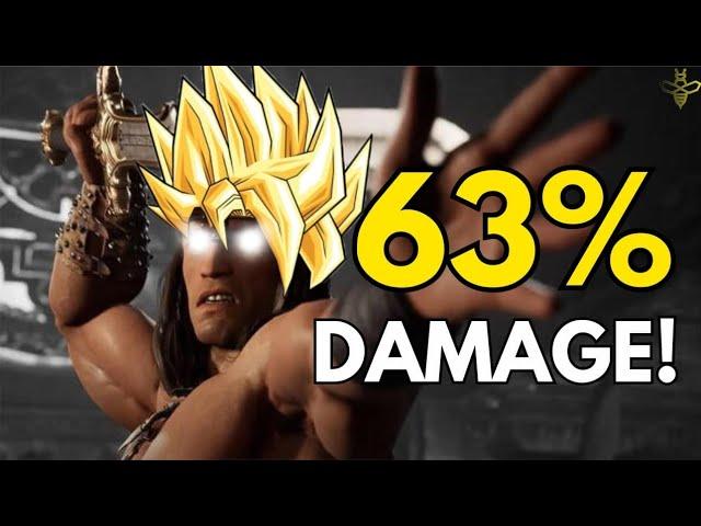 63% Combo with CONAN in Kombat League!