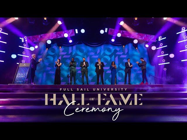 Full Sail University's 13th Annual Hall of Fame Induction Ceremony