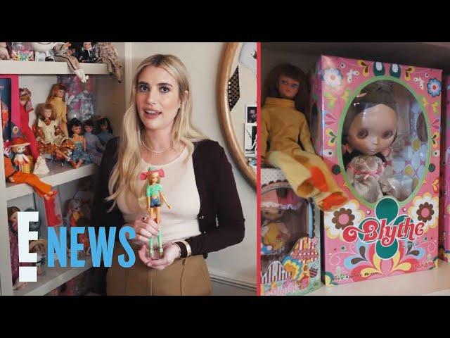 Emma Roberts Shows Off Her DOLL WALL in Home Tour | E! News