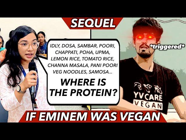 Where Is The Protein? | If Eminem Was Vegan Sequel | Lecture | Q & A | Animal Rights