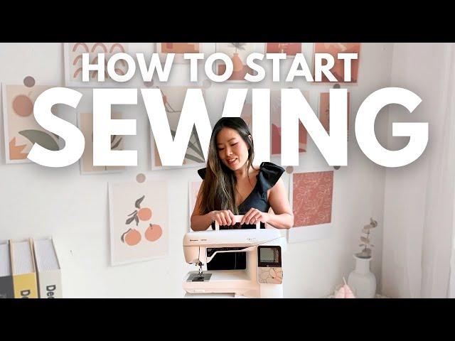 Learn to Sew Ep.1 | How to start sewing your clothes - step by step from the beginning