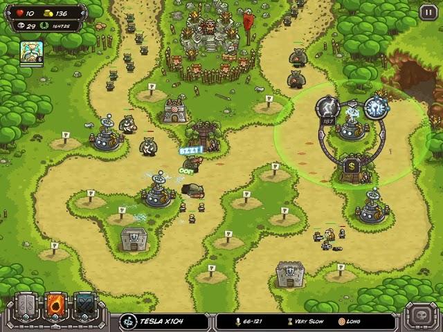 Kingdom Rush Endless High Score 1,004,069, free hero, no items, iPad version