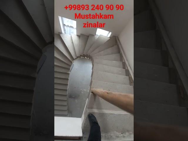 #Mustahkam beton zinalar#