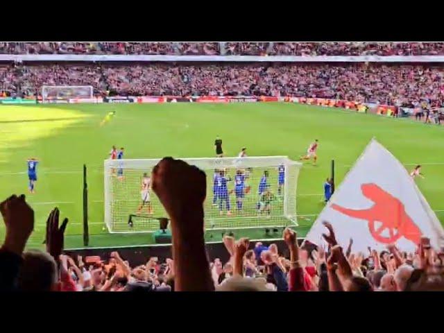 Stoppage time Arsenal goal against Leicester