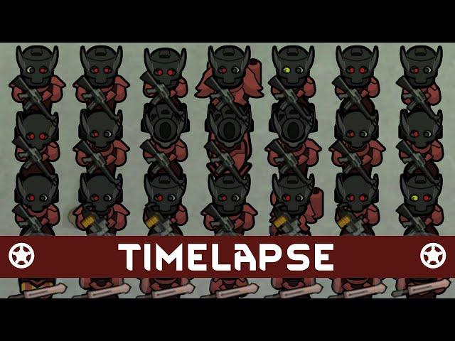 Rimworld - Toxoid Crusaders - 10-year "Timelapse"