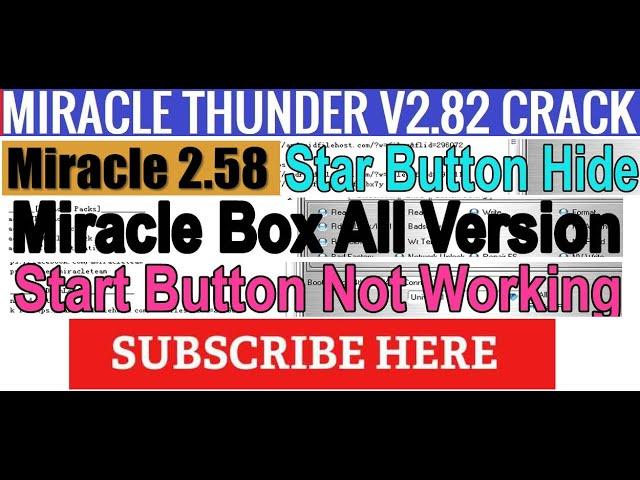 miracle box crack 2.82 or 2.58 start button not working