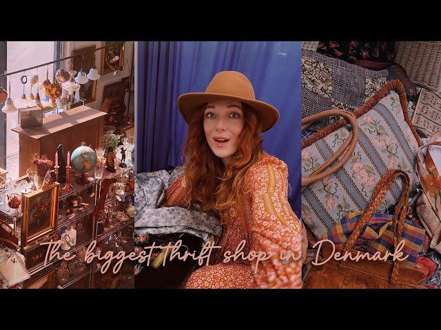 Autumn road trip to the biggest thrift shop in Denmark