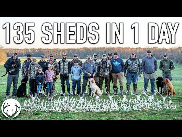 MARCH MADNESS - 135 Sheds in One Day AND Cameron's 2023 Turkey Hunt // Lee and Tiffany Lakosky