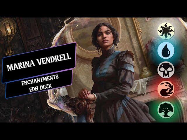 Marina Vendrell -  New Duskmourn Enchantment Commander Deck