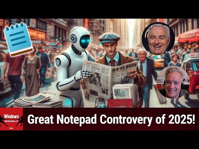 Don't Spritz Yourself - The Great Notepad Controversy of 2025!